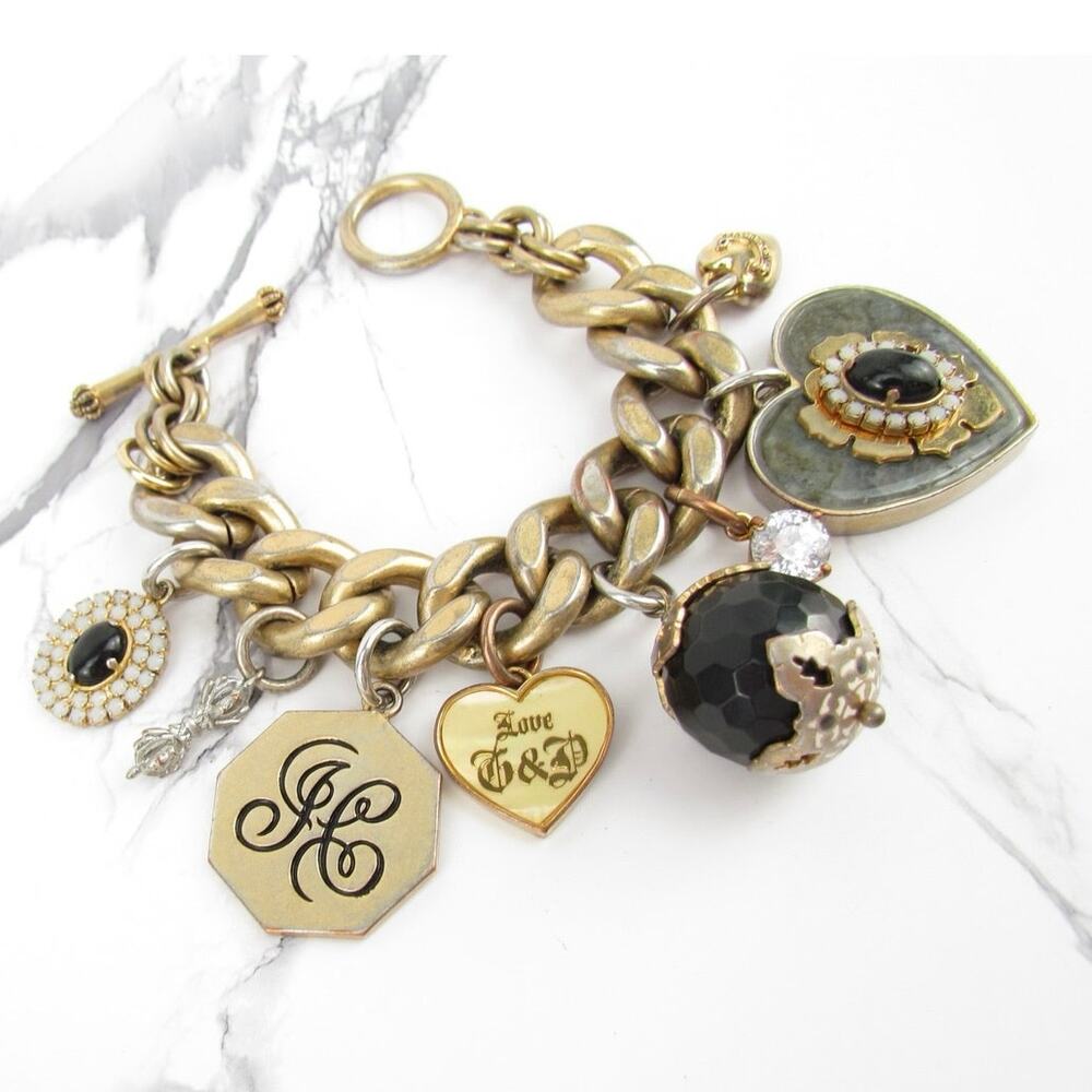Juicy Couture Rare Multi Charm Bracelet - Picture 9 of 9